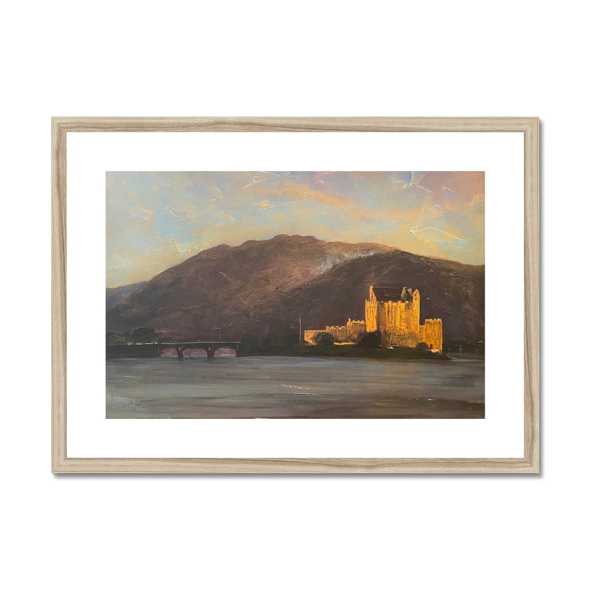 Eilean Donan Castle Painting | Framed & Mounted Prints From Scotland