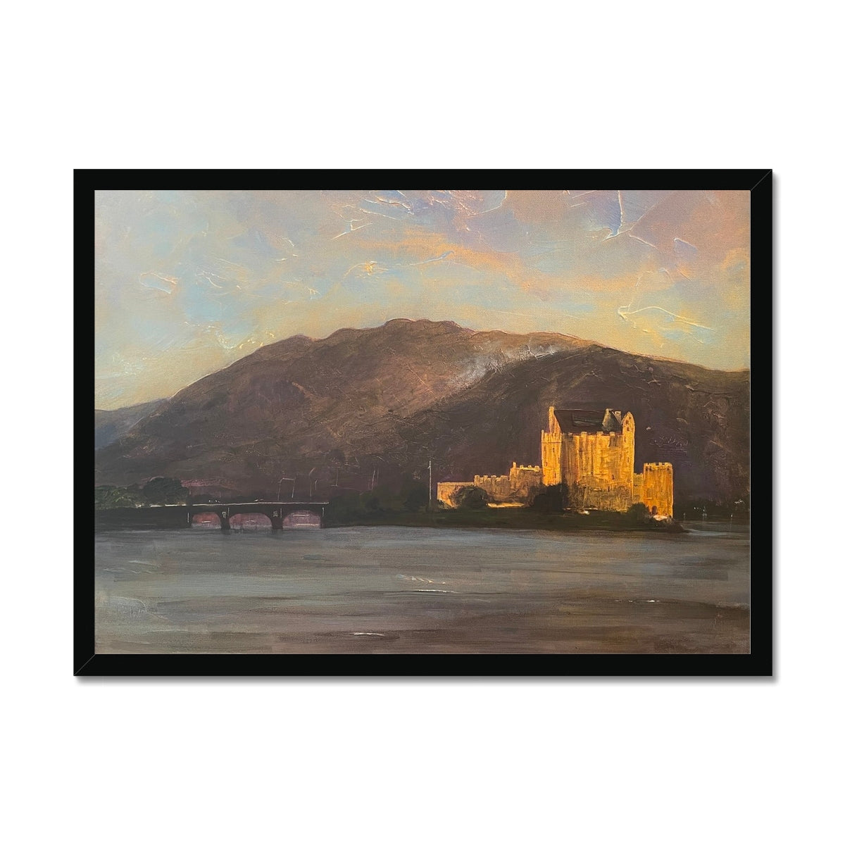 Eilean Donan Castle Painting | Framed Prints From Scotland