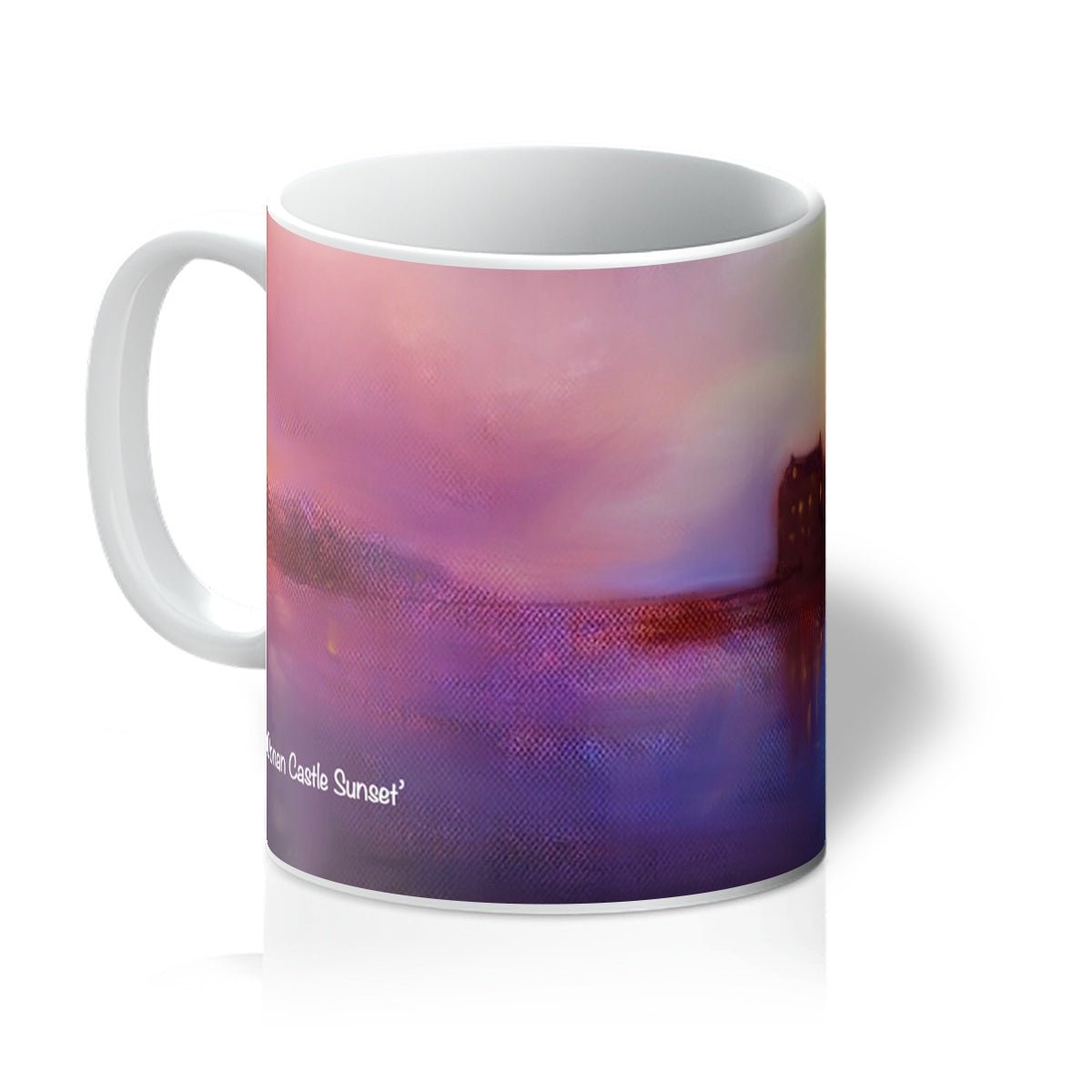 Eilean Donan Castle Sunset Art Gifts Mug