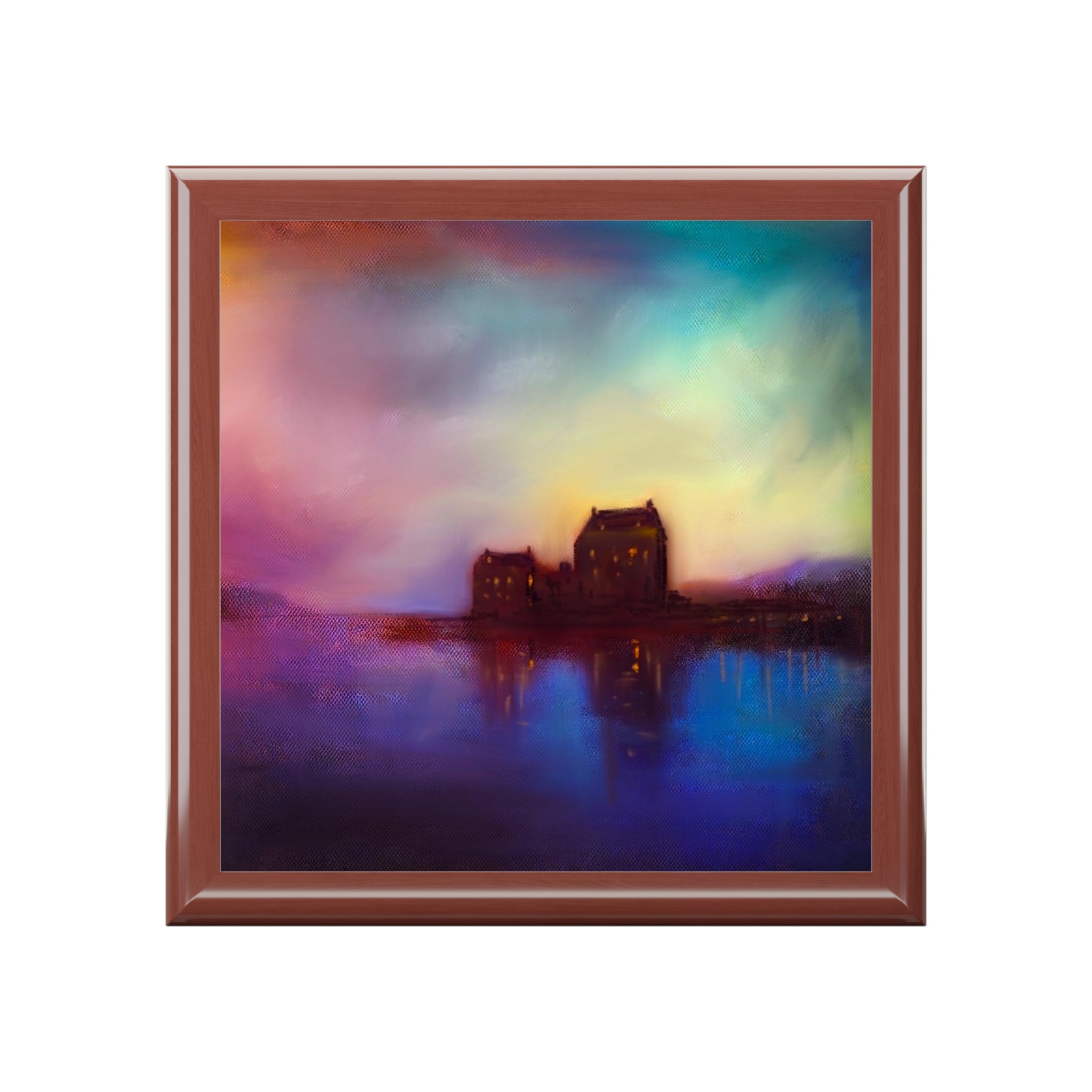 Eilean Donan Castle Sunset | Art Jewellery Box | Scotland