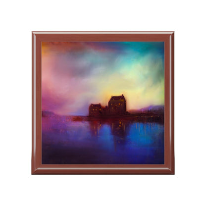 Eilean Donan Castle Sunset | Art Jewellery Box | Scotland