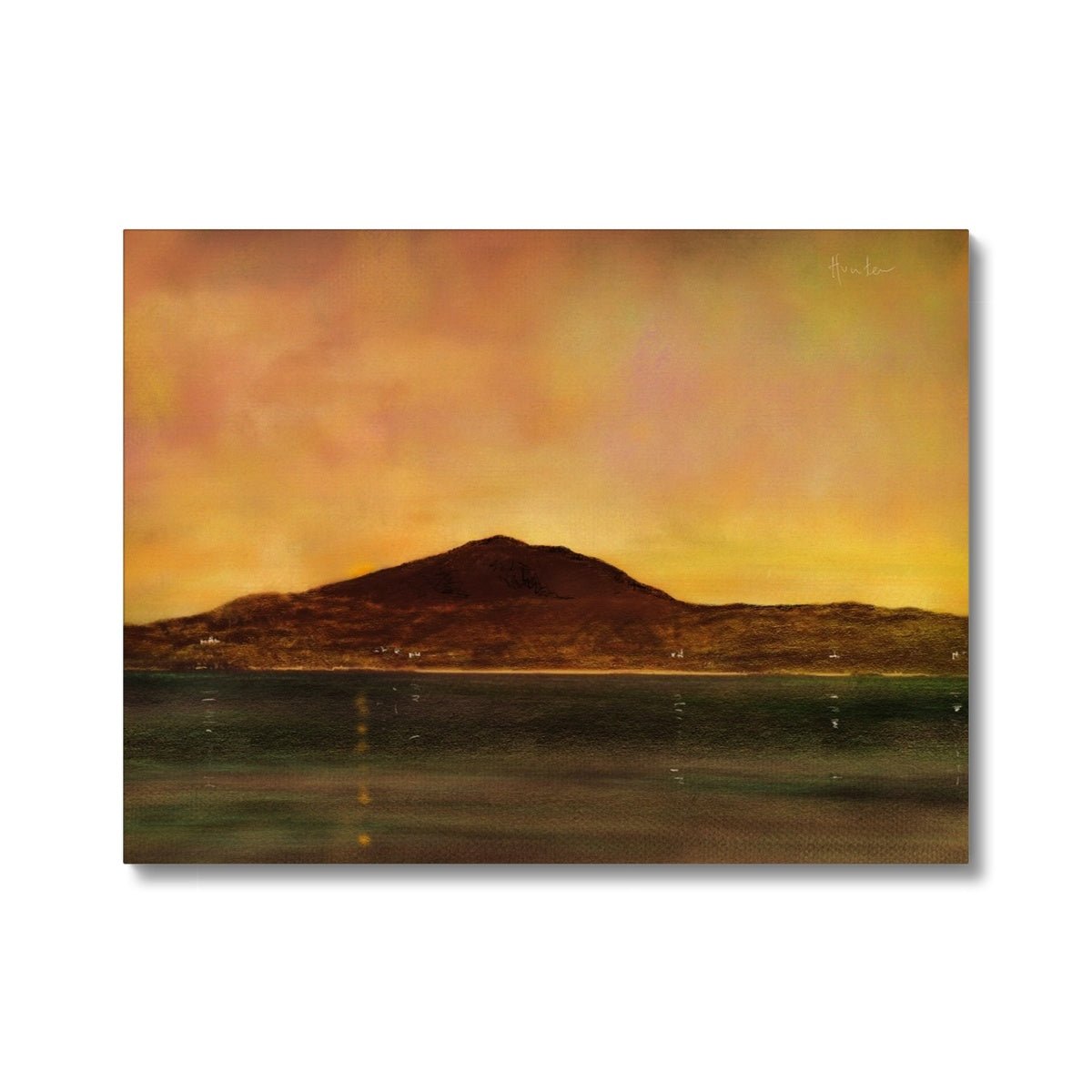 Eriskay Dusk Painting | Canvas From Scotland