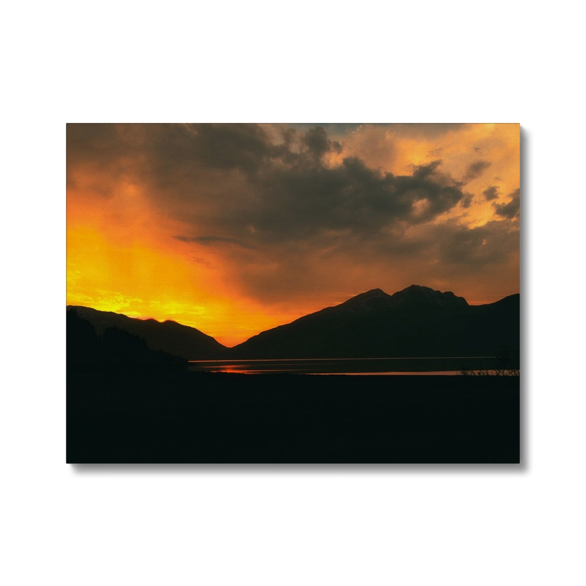 Loch Leven Sunset Glencoe Scottish Landscape Photography | Canvas