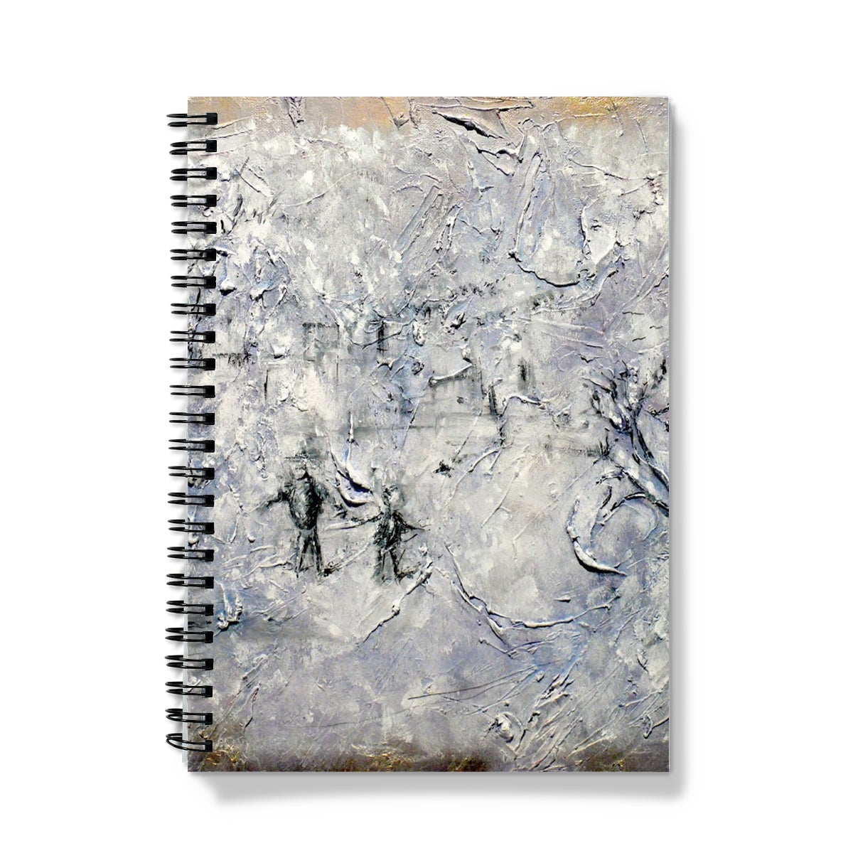 Father Daughter Snow Art Gifts Notebook