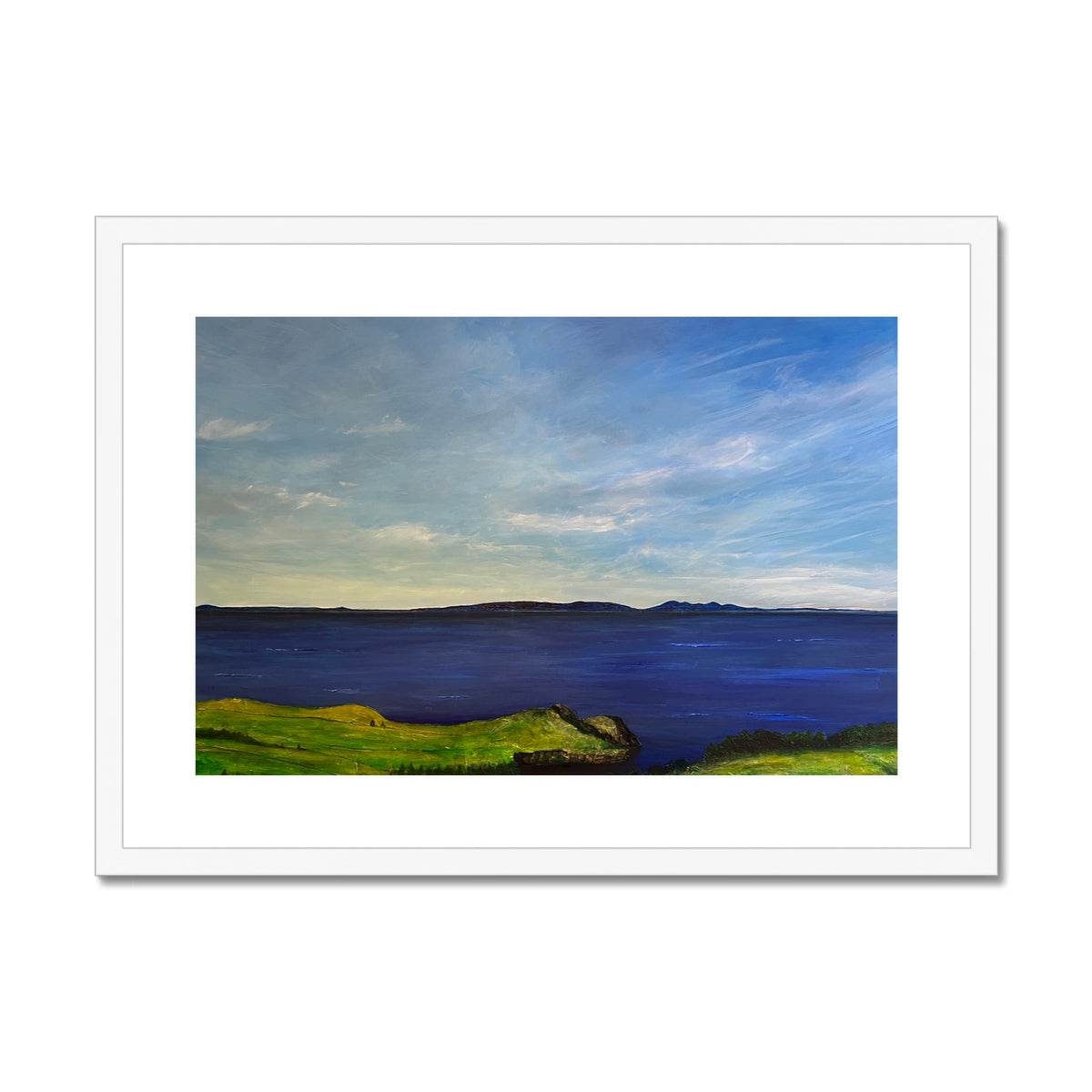 From Ireland To Scotland Painting | Framed &amp; Mounted Prints From Scotland