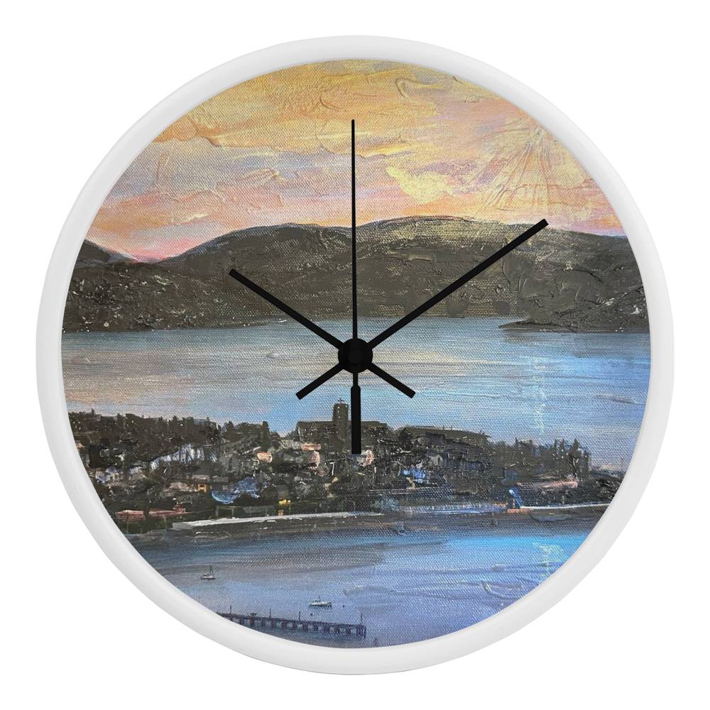 From Lyle Hill | Wall Art Clock | Scotland