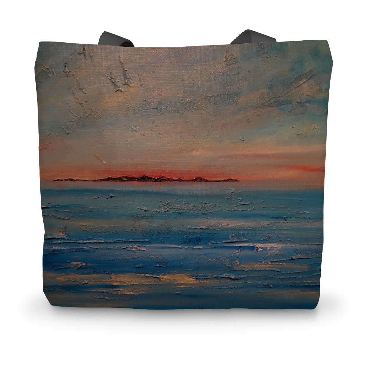 Gigha Sunset Art Gifts Canvas Tote Bag