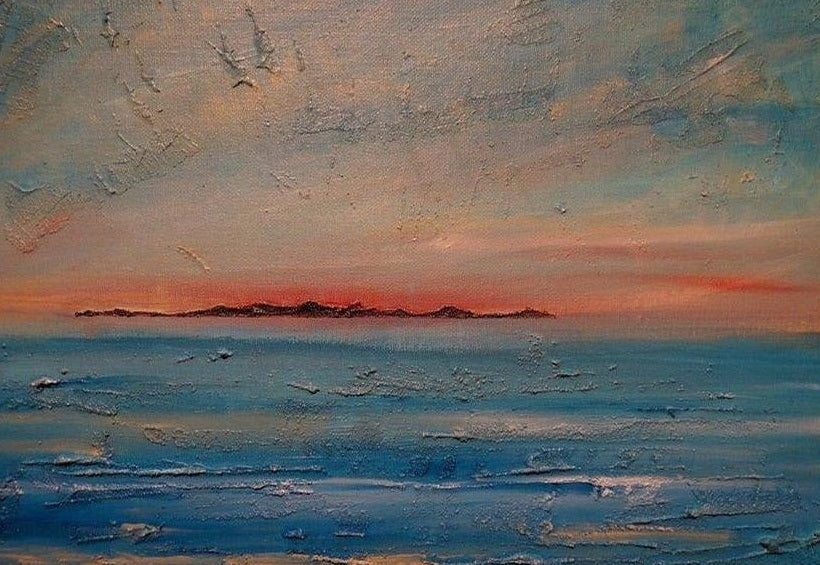 Gigha Sunset Art Prints from my Hebridean Islands Art Gallery Collection