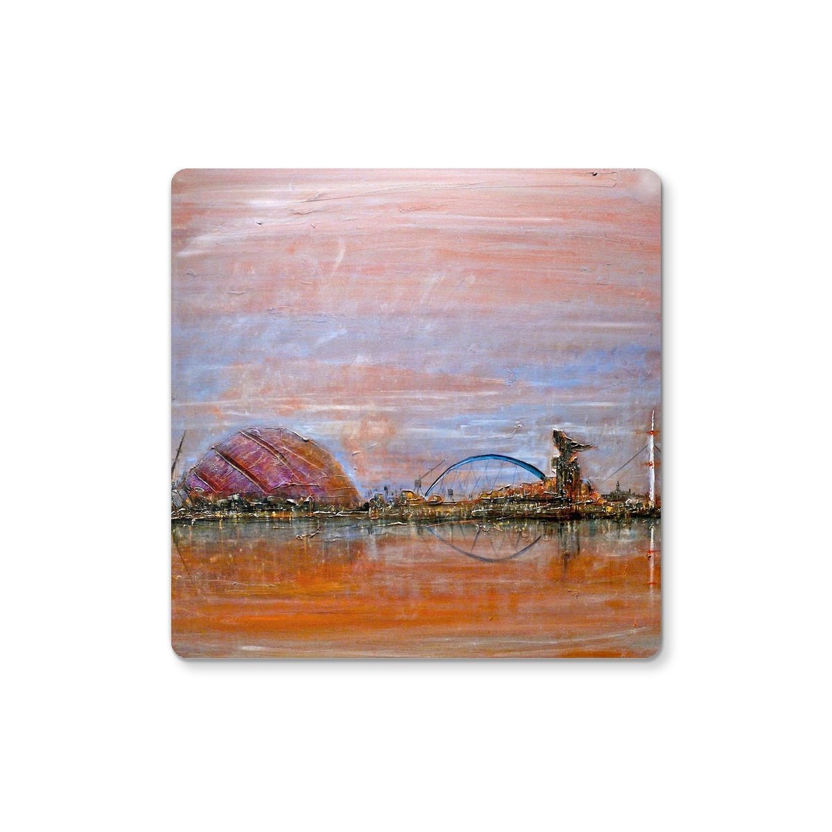 Glasgow Harbour | Scottish Art Gifts | Coaster