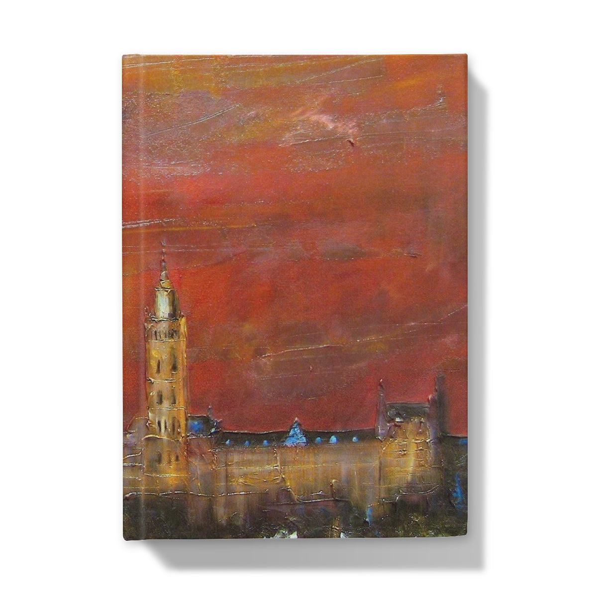 Glasgow University Dusk Art Gifts Hardback Journal