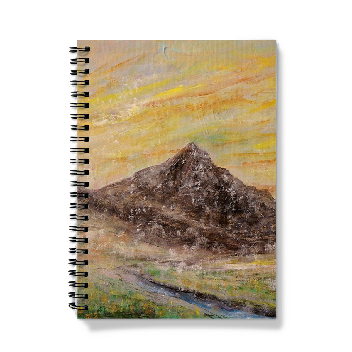 Glen Rosa Mist Arran Art Gifts Notebook