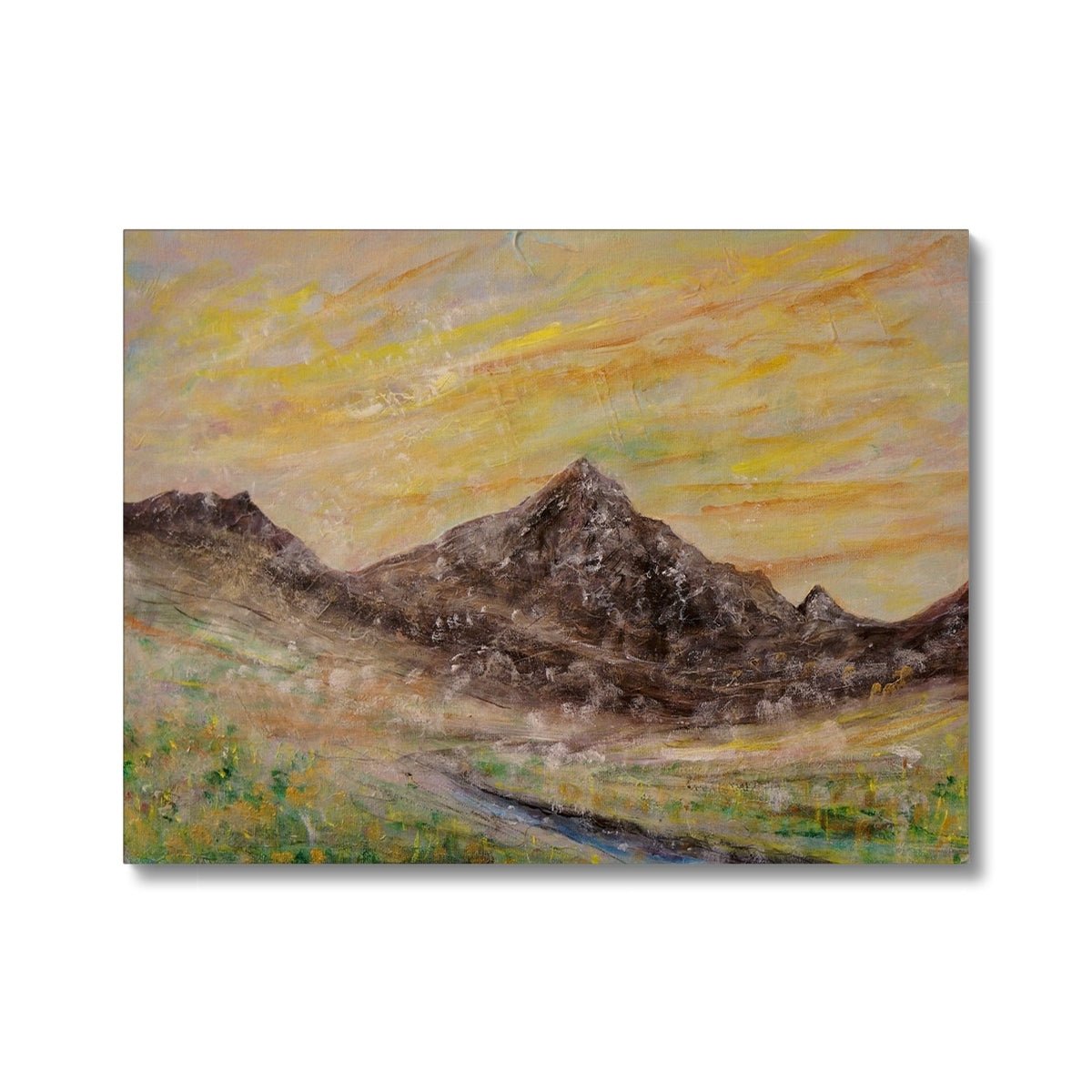 Glen Rosa Mist Painting | Canvas From Scotland