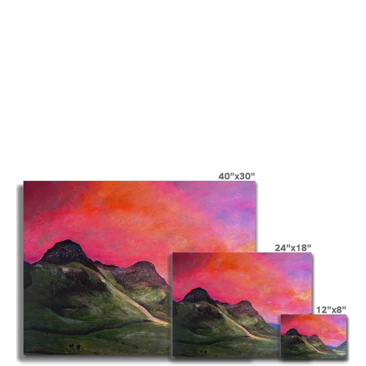 Glencoe Dusk Canvas