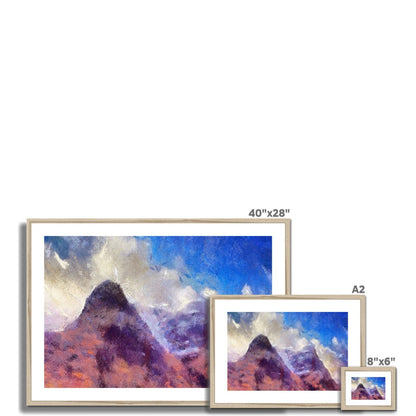 Glencoe Painting | Framed &amp; Mounted Prints From Scotland