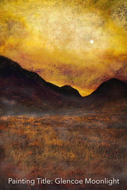 Glencoe Landscape Canvas Art Prints From Scotland-Glencoe Art Gallery