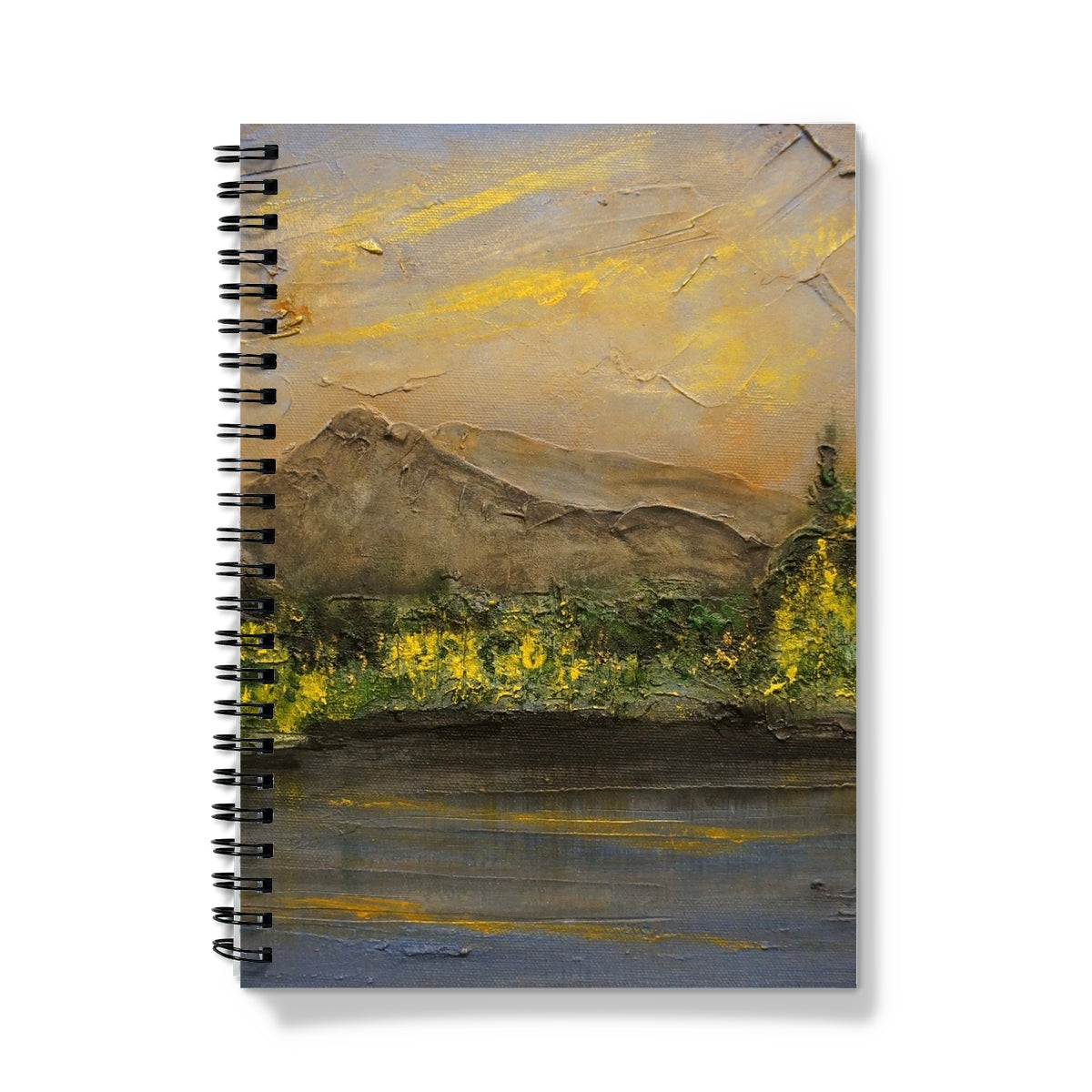 Glencoe Lochan Dusk Art Gifts Notebook