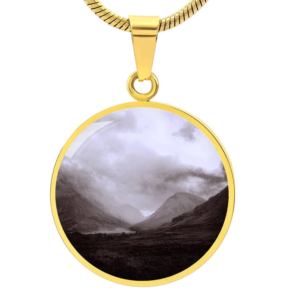 Glencoe Mist | Scottish Art Jewellery | Luxury Necklace