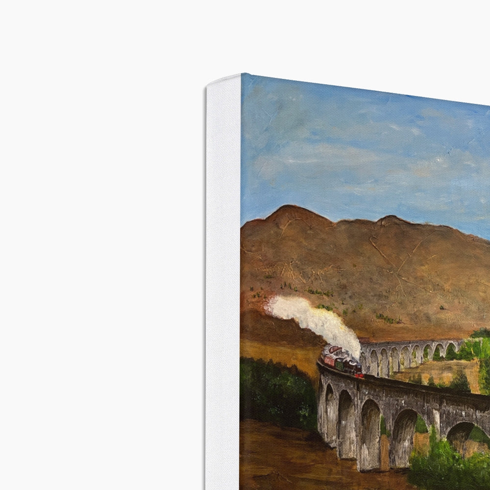 Glenfinnan Viaduct Art Eco Canvas from my Scottish Highlands & Lowlands Art Gallery Art Gallery Collection