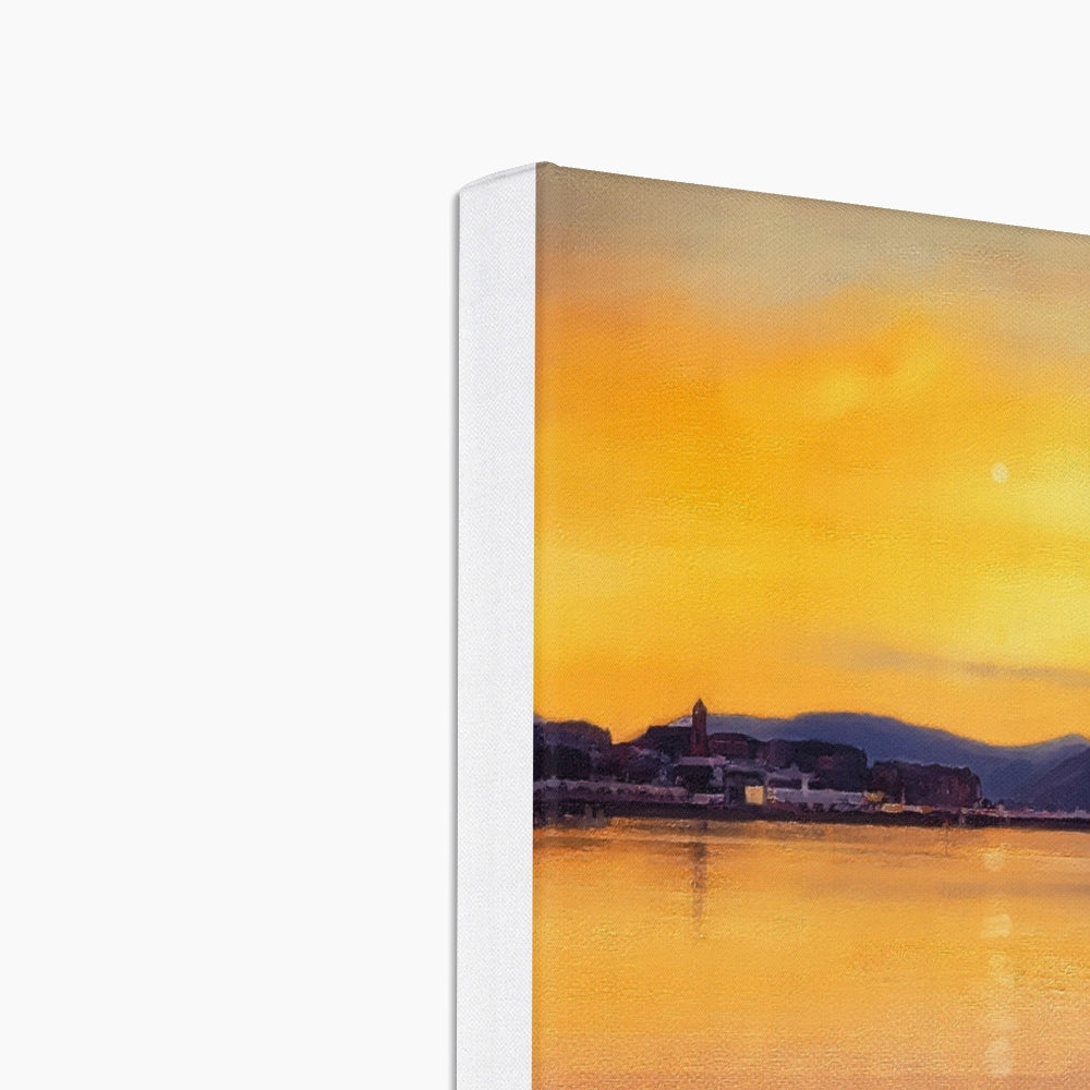 Gourock From Cardwell Bay Art Eco Canvas from my River Clyde Art Gallery Art Gallery Collection