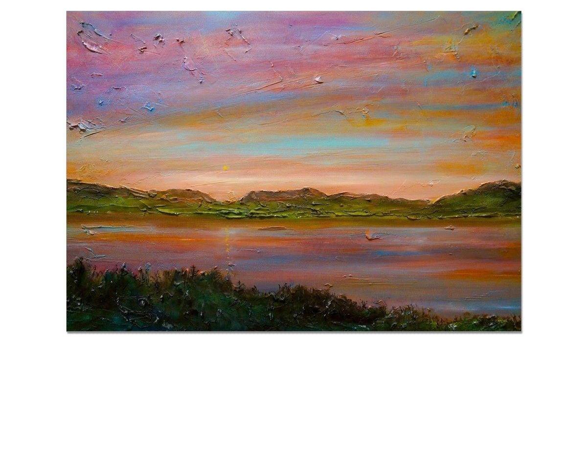 Gourock Golf Club Sunset Art Prints