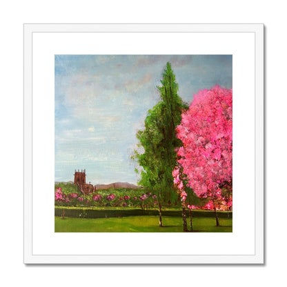 Harrison Park Edinburgh Painting | Framed &amp; Mounted Prints From Scotland