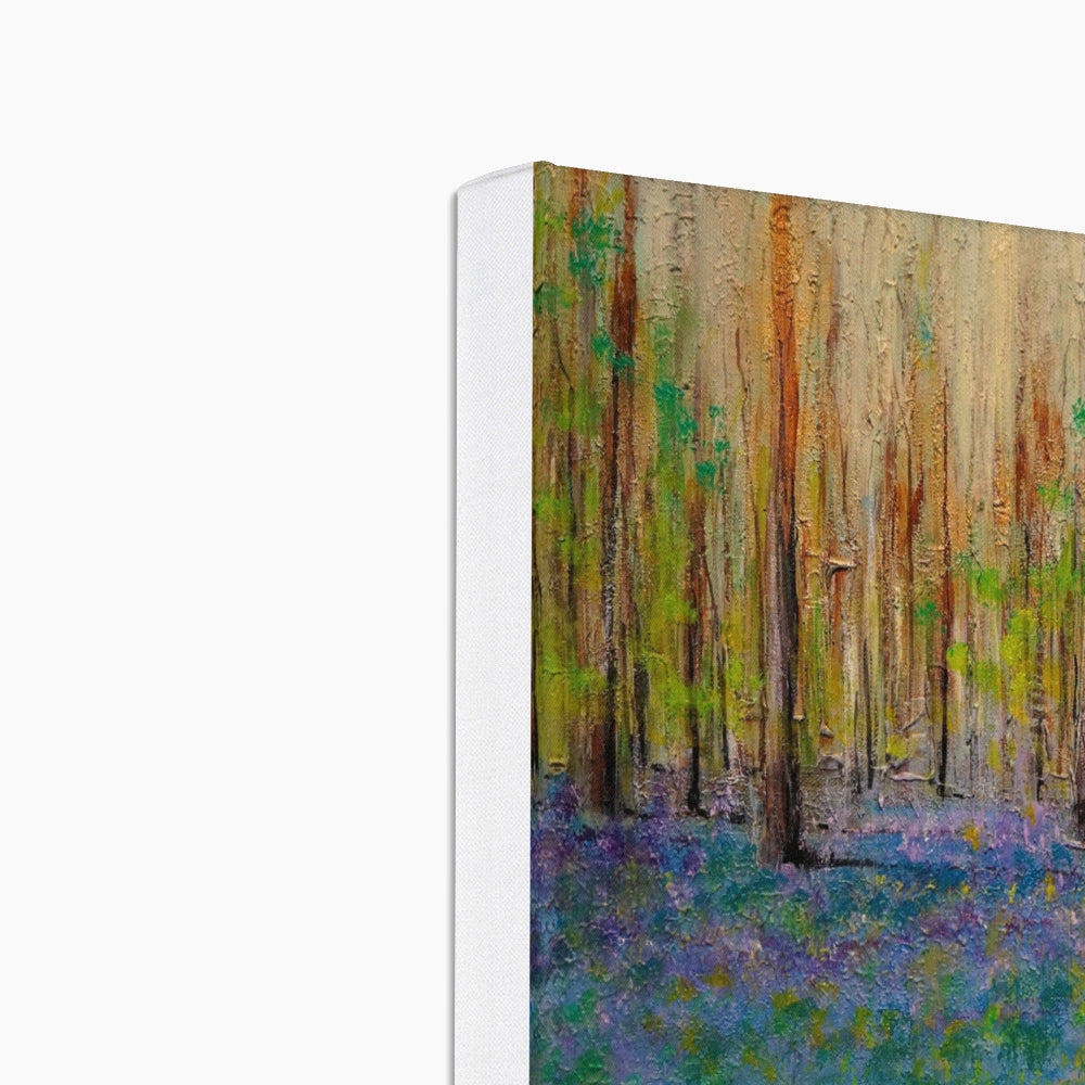 Highland Bluebells Art Eco Canvas-Scottish Highlands & Lowlands Art Gallery