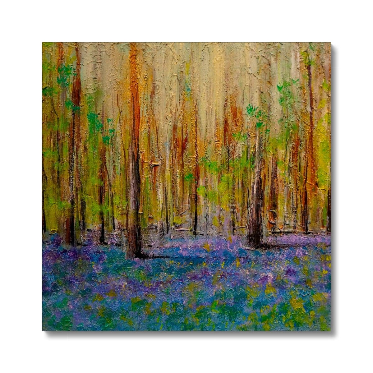 Highland Bluebells Painting | Canvas Prints From Scotland