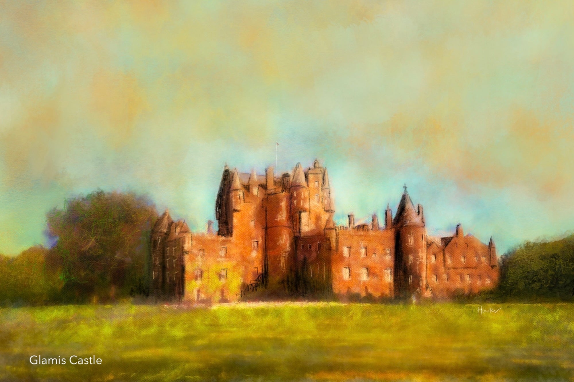 Historic & Iconic Canvas Art Prints From Scotland-Historic & Iconic Scotland Art Gallery