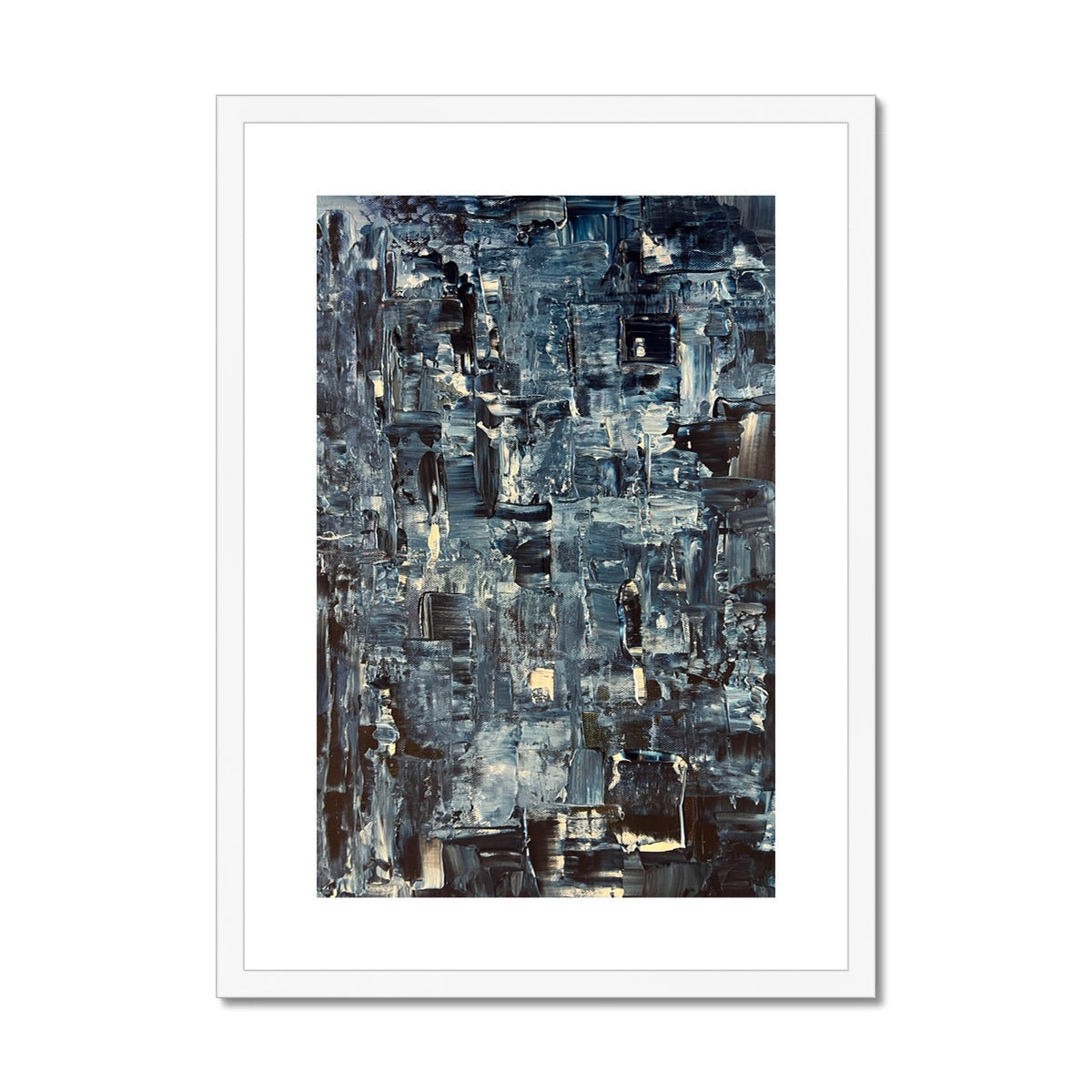 Inception Abstract Painting | Framed &amp; Mounted Prints From Scotland