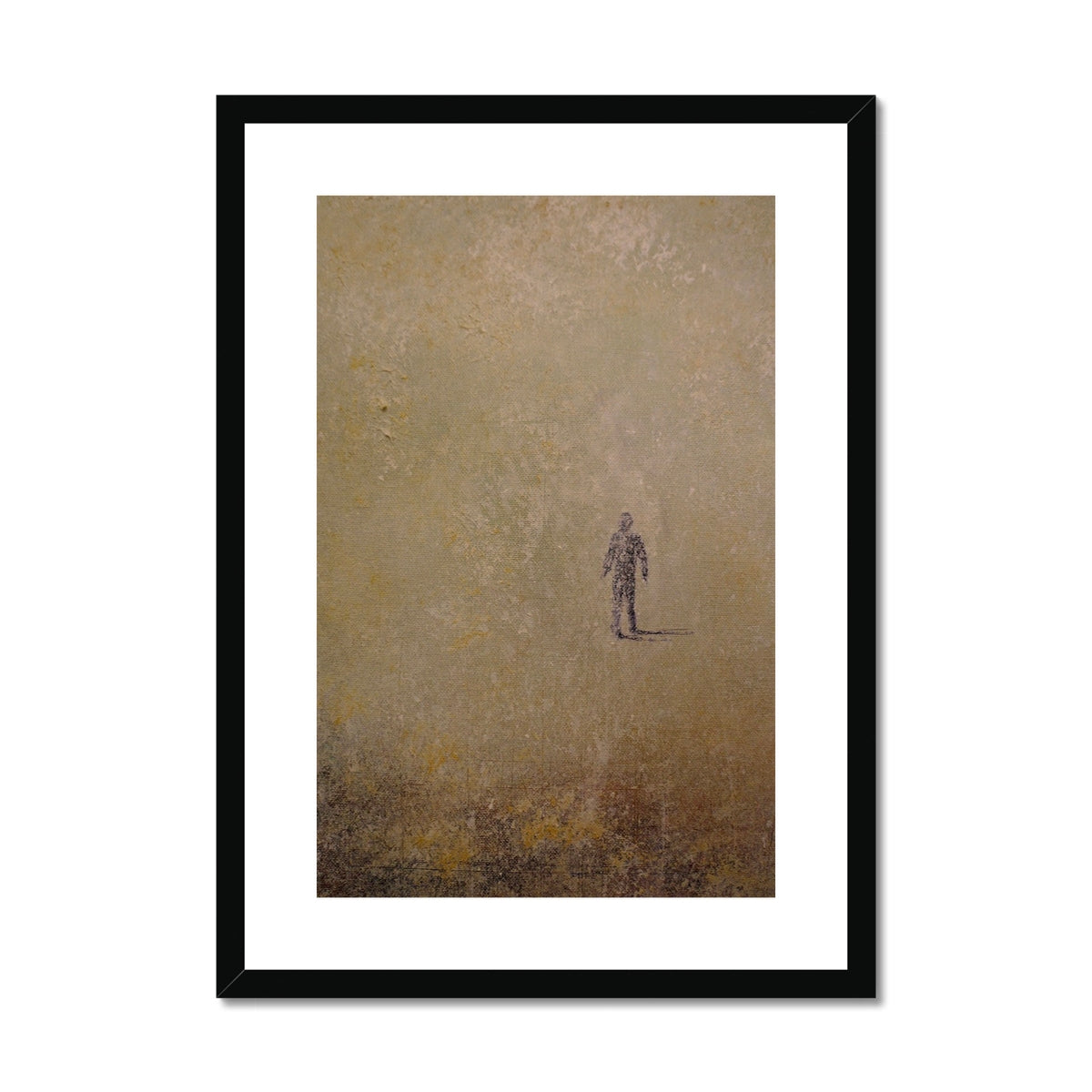 Into The Munro Mist Painting | Framed & Mounted Prints From Scotland