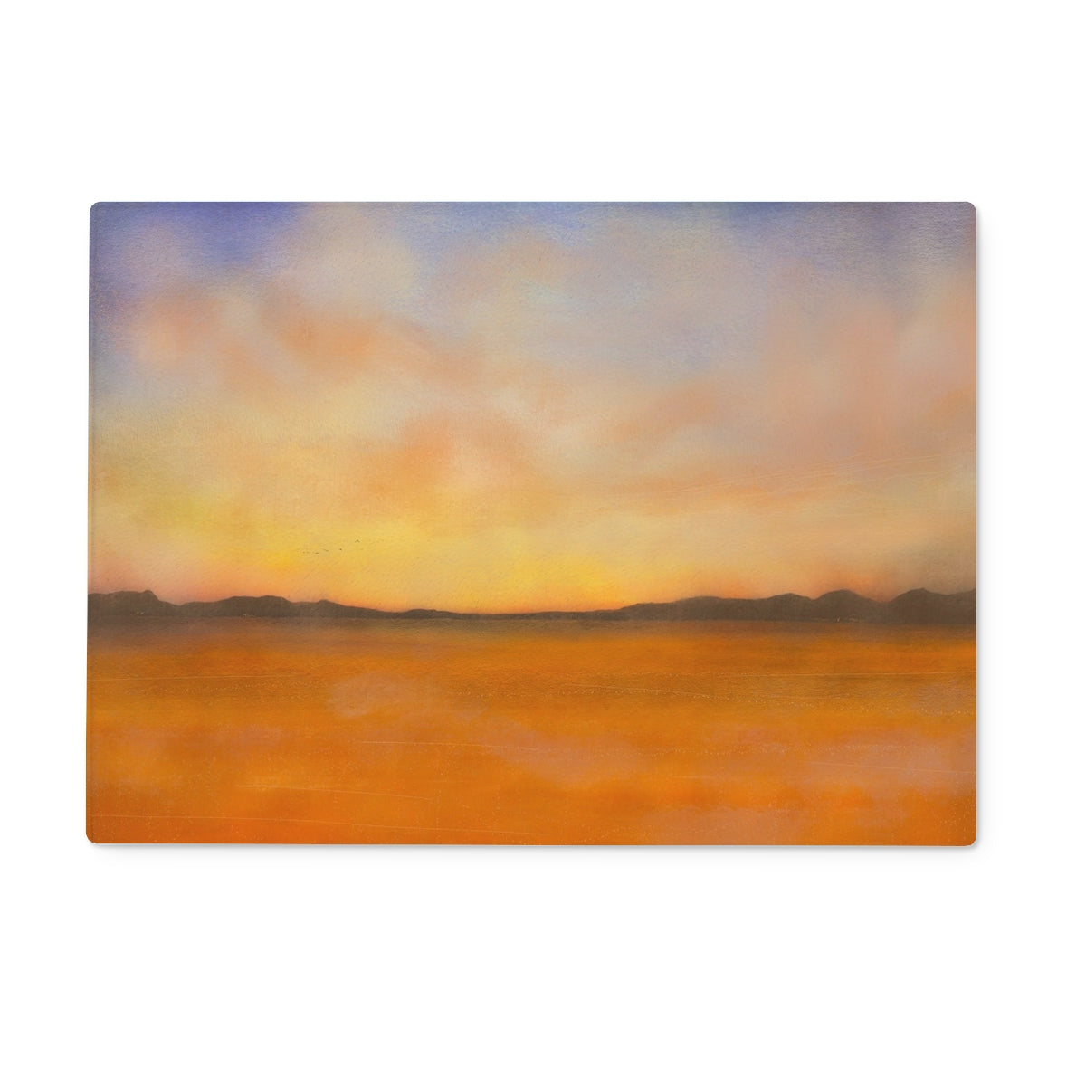 Islay Dawn Art Gifts Glass Chopping Board