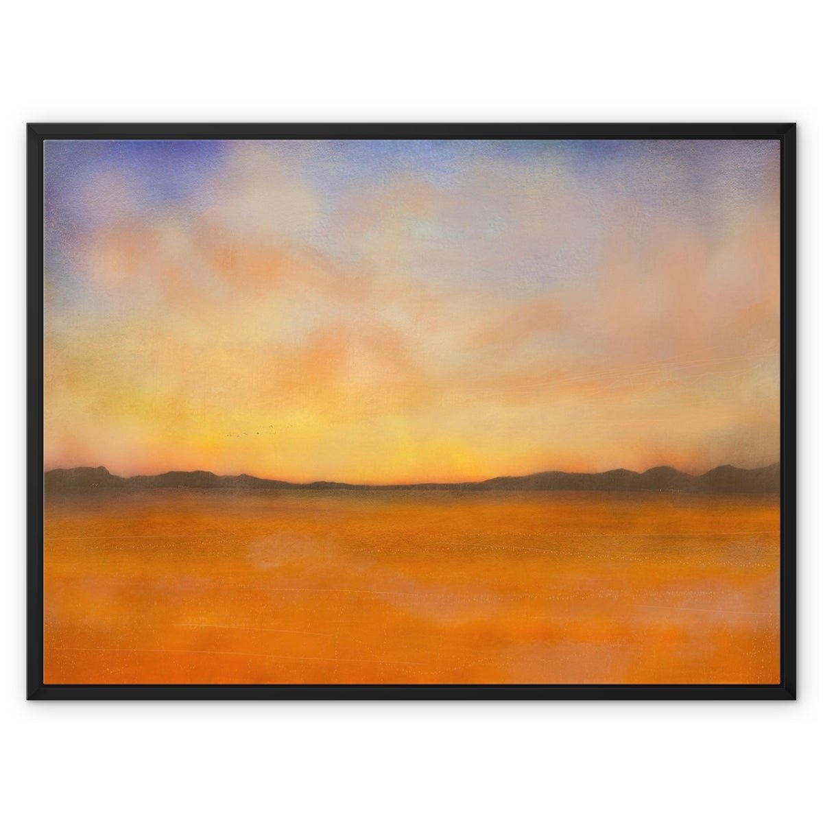 Islay Dawn Painting | Framed Canvas From Scotland