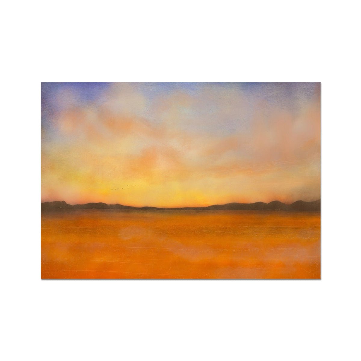 Islay Dawn Painting | Signed Art Prints From Scotland | By Scottish Artist Hunter