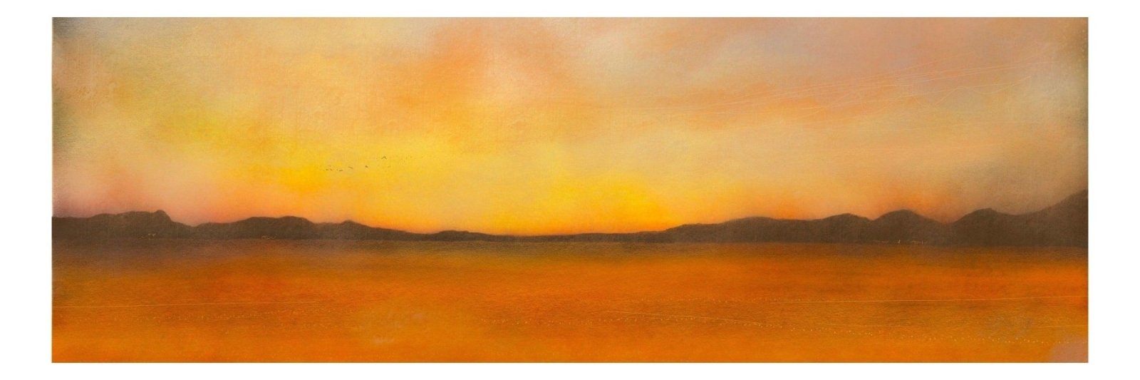 Islay Dawn | Panoramic Painting & Art Prints from my Hebridean Islands Art Gallery Collection