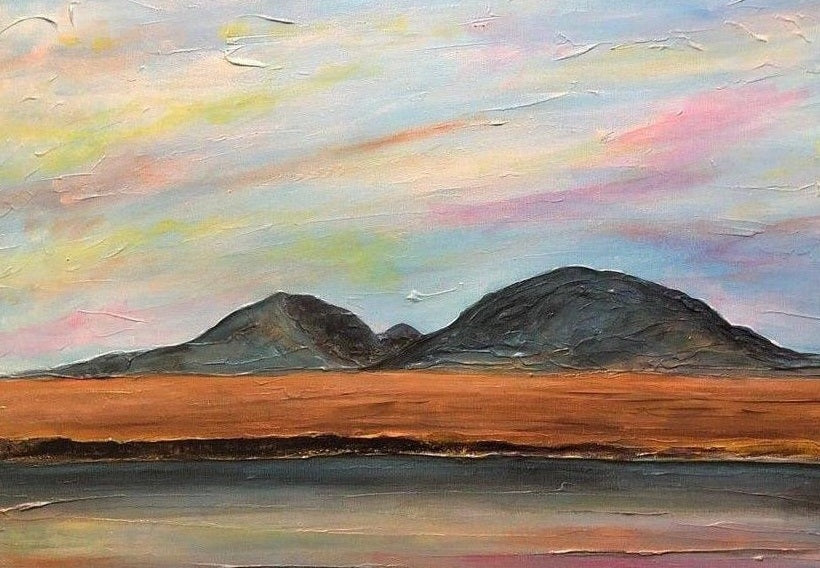 Jura Dawn Art Prints from my Hebridean Islands Art Gallery Collection