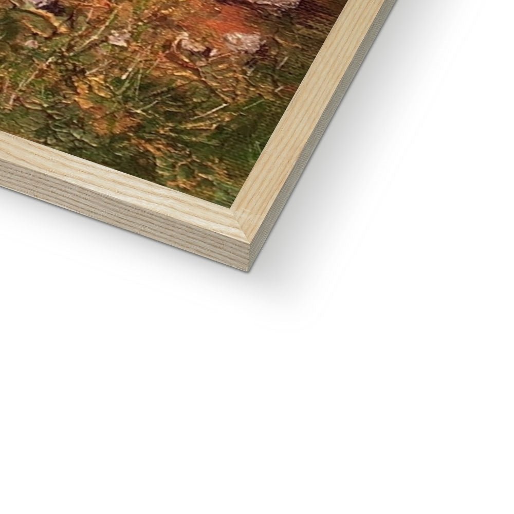 Jura From Crinan Painting | Framed Prints From Scotland-Framed Prints-Hebridean Islands Art Gallery-Paintings, Prints, Homeware, Art Gifts From Scotland By Scottish Artist Kevin Hunter
