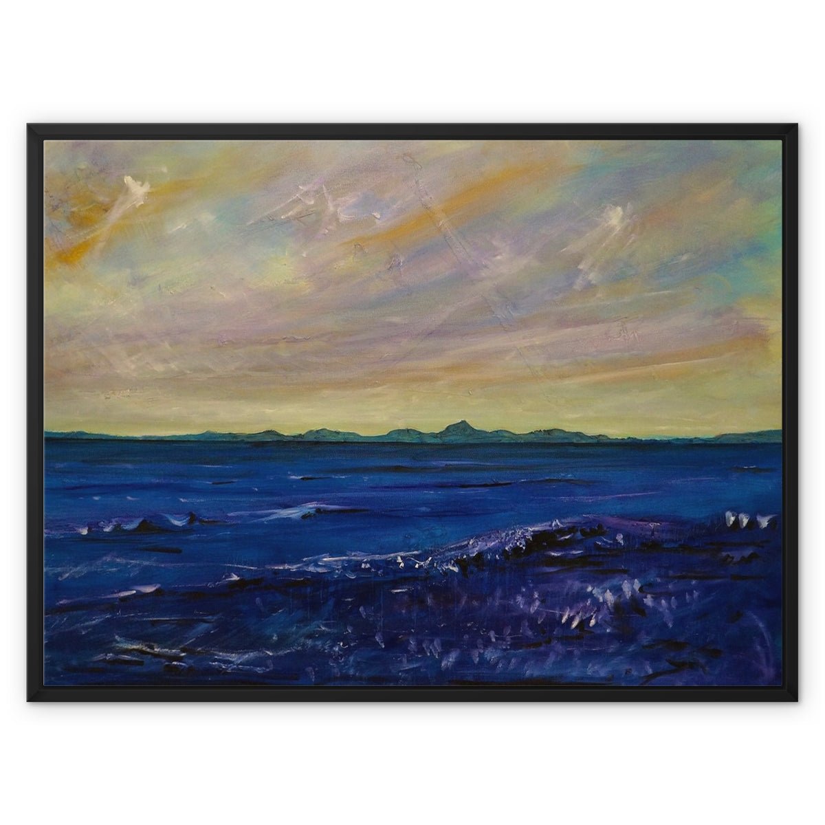 Jura Painting | Framed Canvas From Scotland