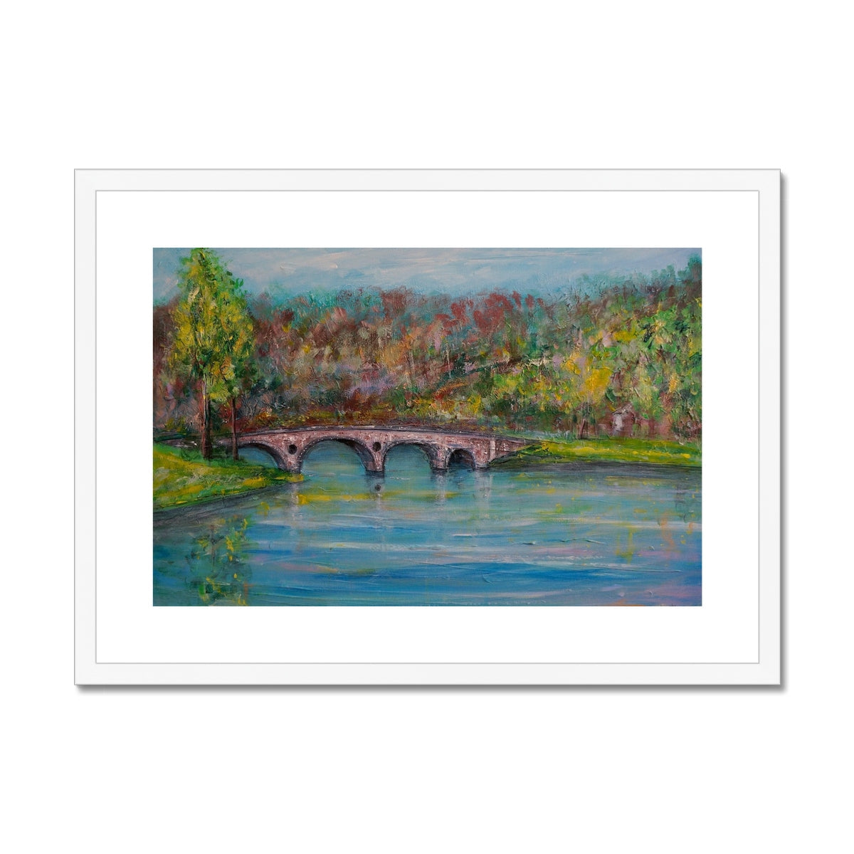 Kenmore Bridge Painting | Framed & Mounted Prints From Scotland