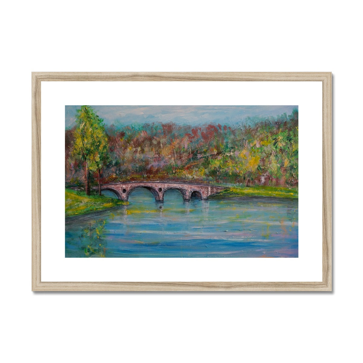 Kenmore Bridge Painting | Framed & Mounted Prints From Scotland