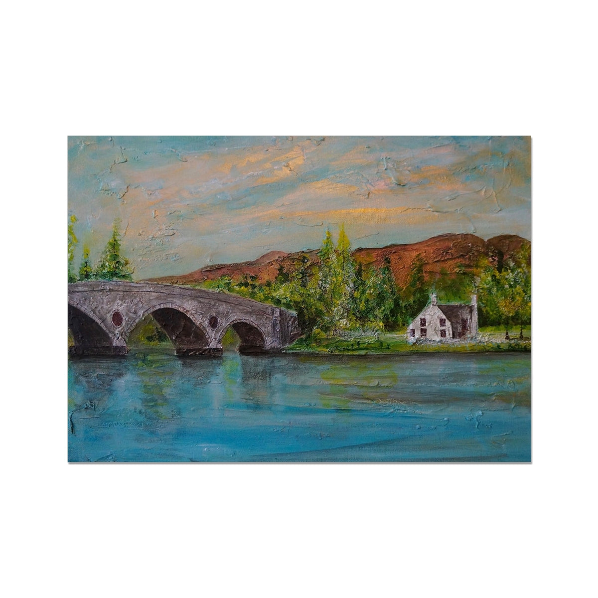 Kenmore Bridge ii Prints | Scottish Highlands & Lowlands Art Gallery | Paintings, Prints, Homeware and Art Gifts From Scotland By Scottish Artist Kevin Hunter