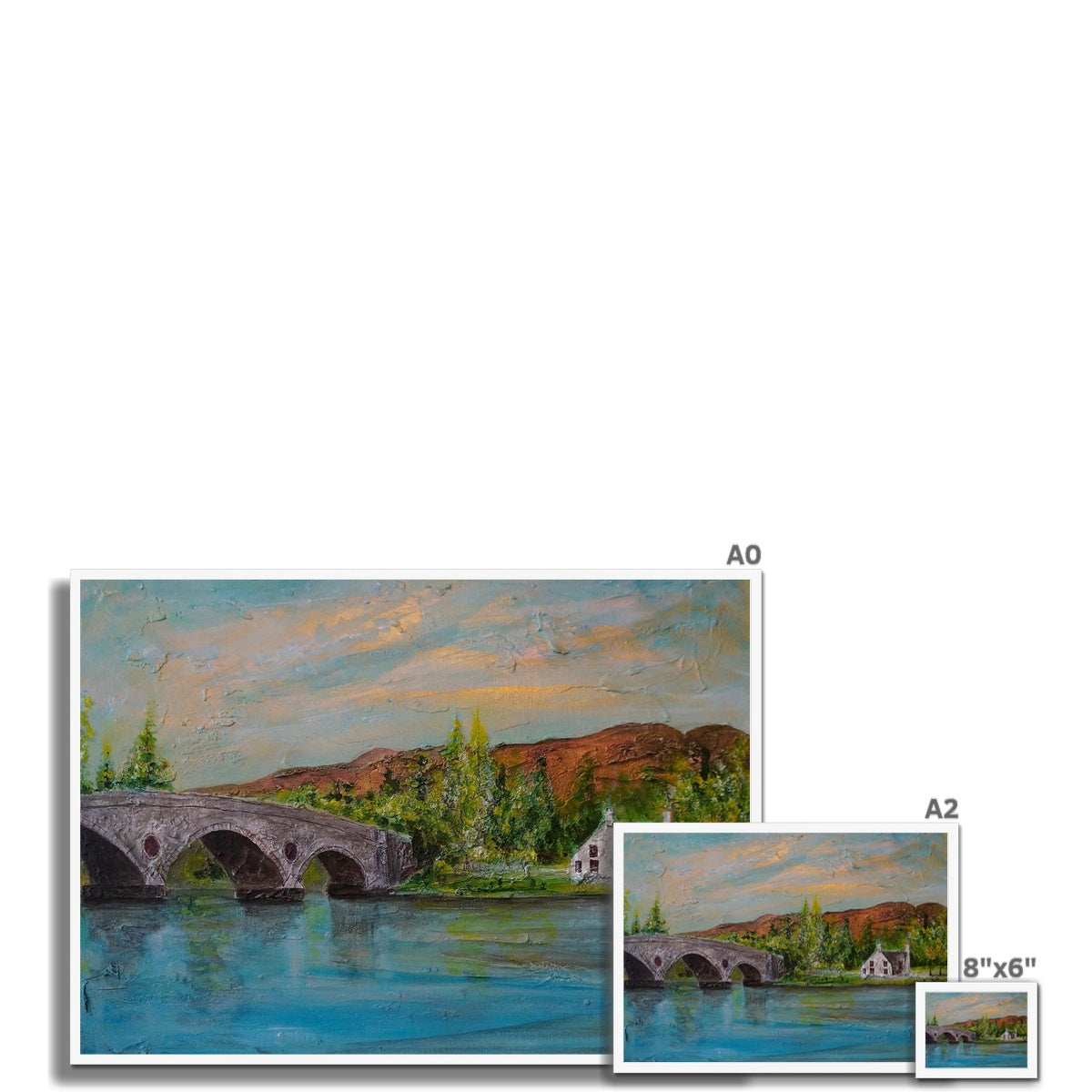 Kenmore Bridge ii Painting | Framed Prints From Scotland