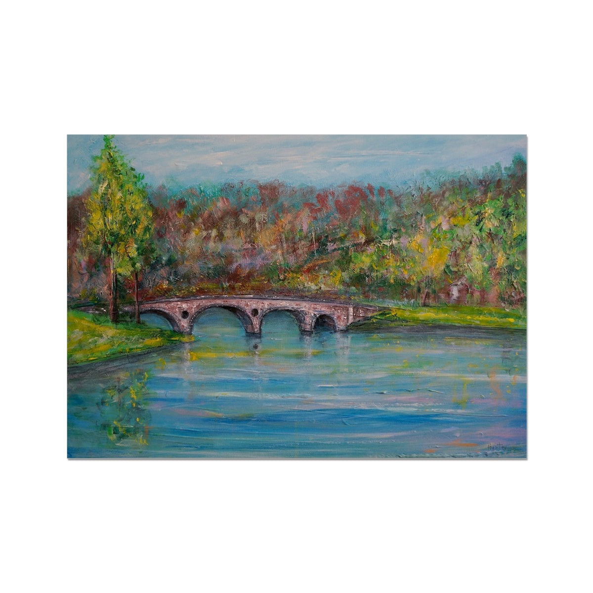 Kenmore Bridge Painting | Fine Art Prints From Scotland