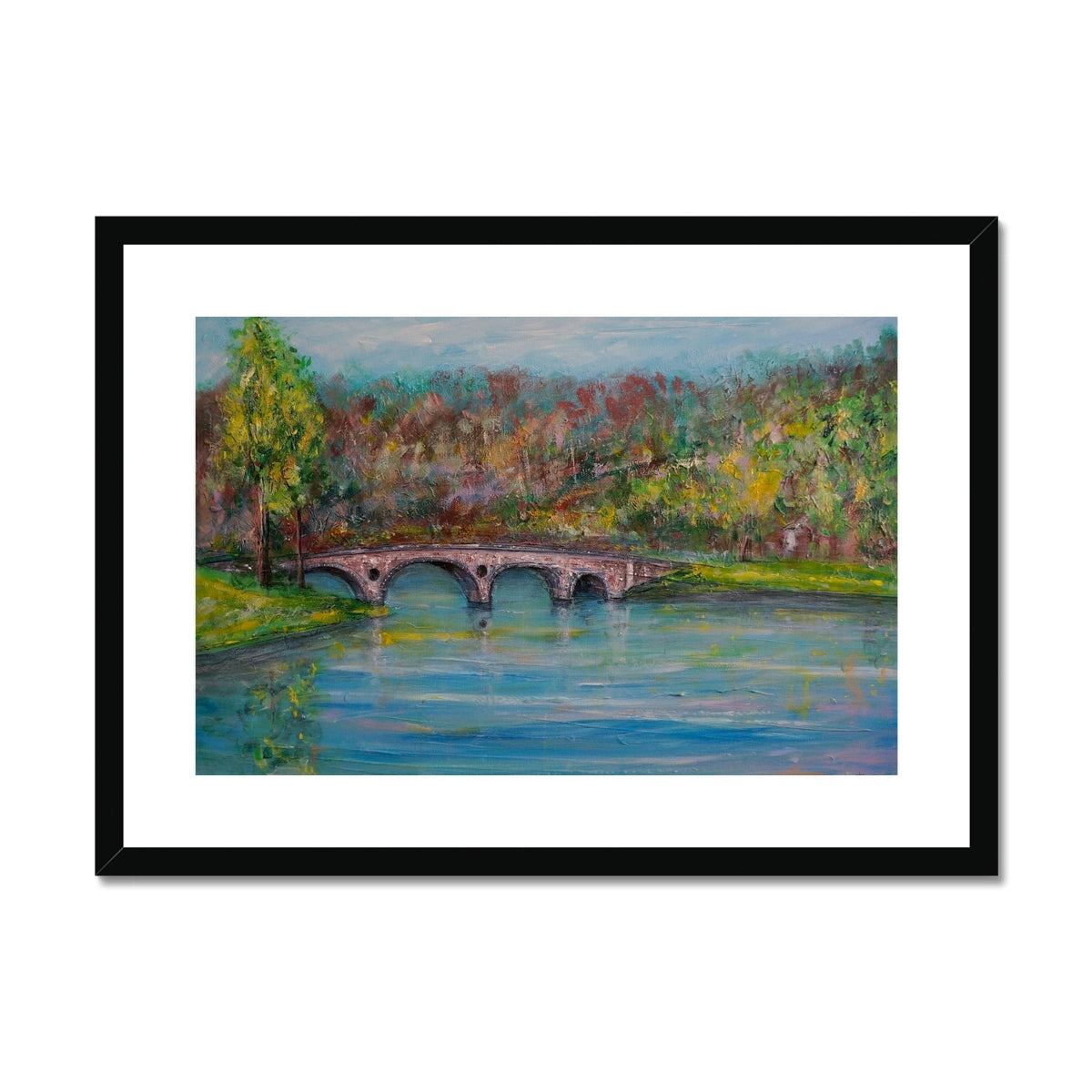 Kenmore Bridge Painting | Framed & Mounted Prints From Scotland