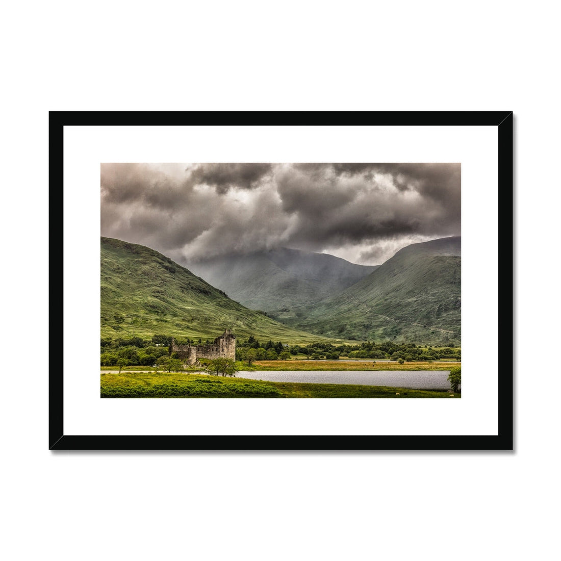 Kilchurn Castle Loch Awe Scottish Landscape Photography | Framed &amp; Mounted Prints From Scotland