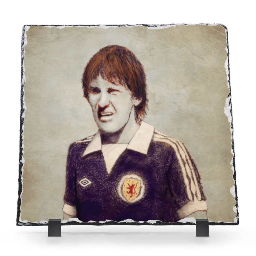 King Kenny Dalglish Scottish Slate Art