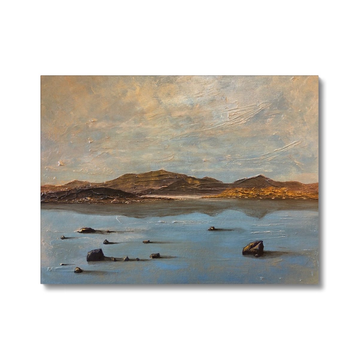 Loch Druidibeg South Uist Painting | Canvas Prints From Scotland