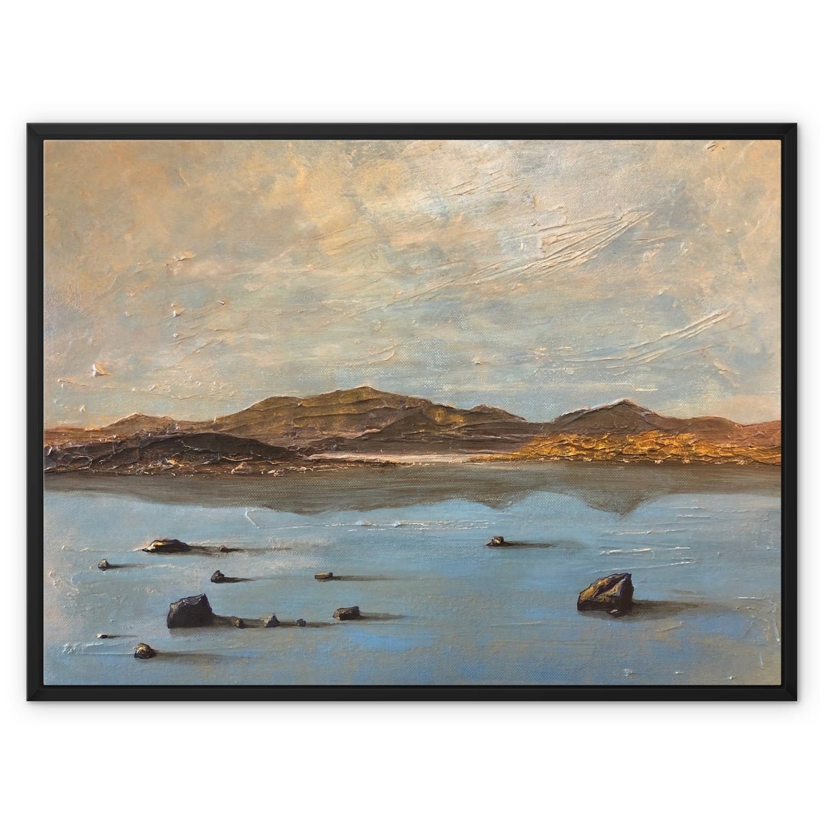 Loch Druidibeg South Uist Painting | Framed Canvas Prints From Scotland