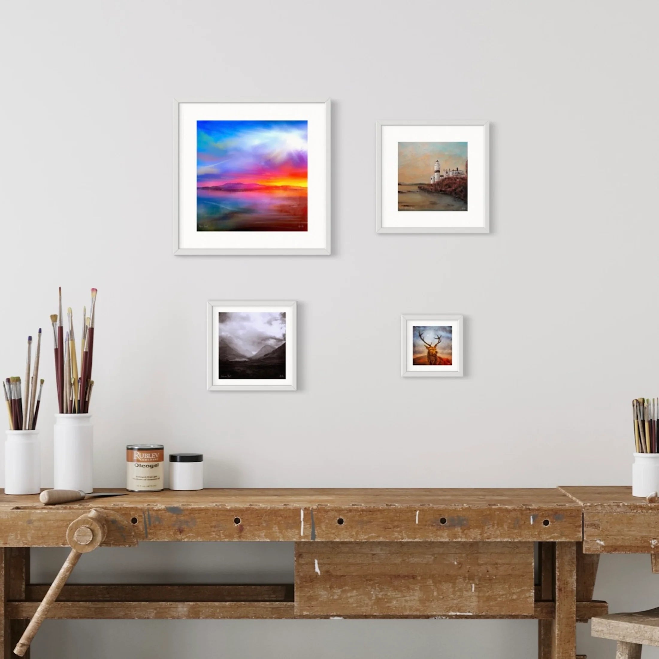 Loch Eck Dusk | Scotland In Your Pocket Framed Prints