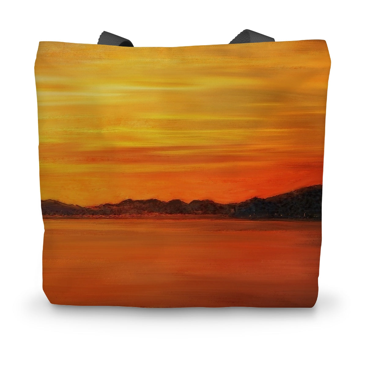 Loch Fyne Sunset Art Gifts Canvas Tote Bag