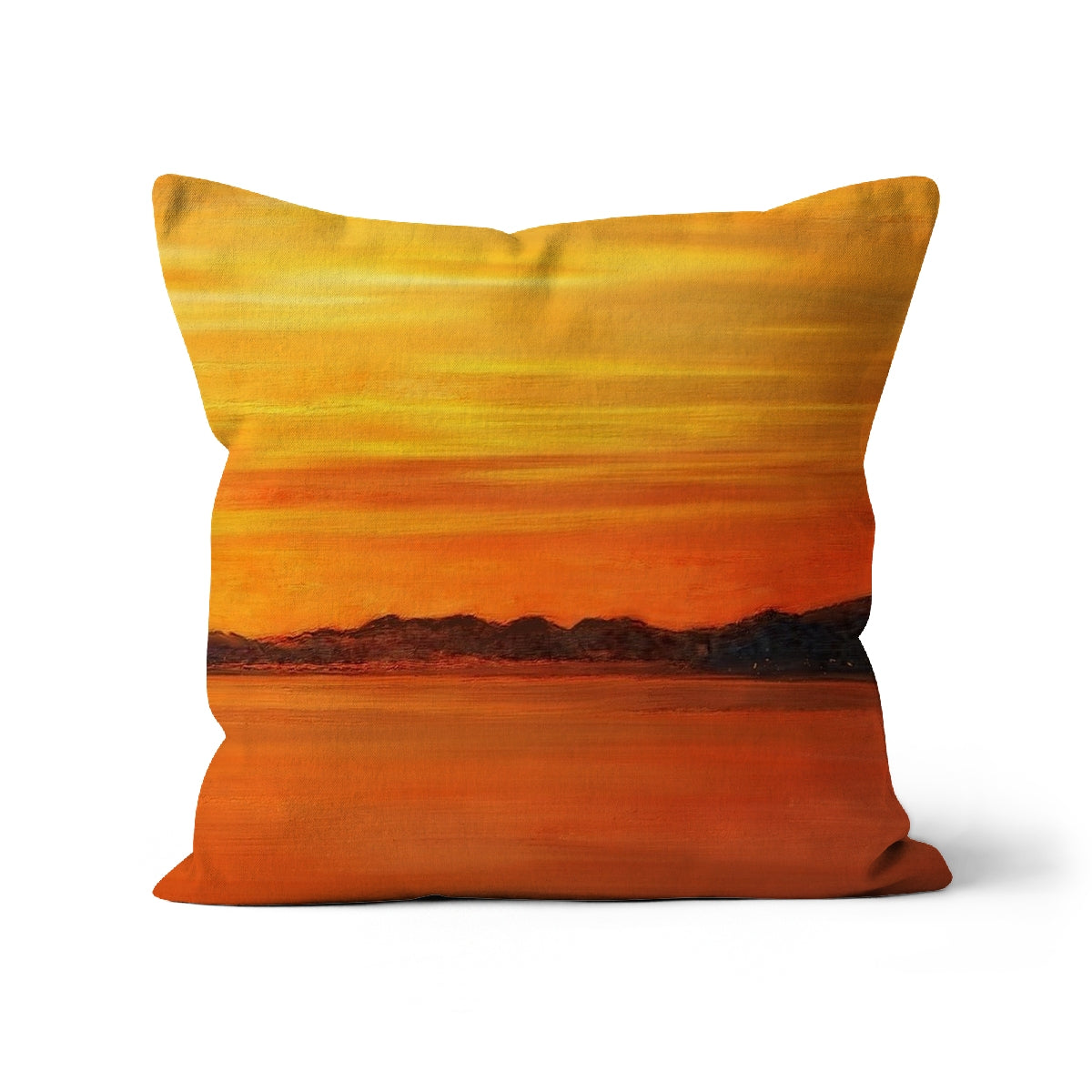 Loch Fyne Sunset Art Gifts Cushion